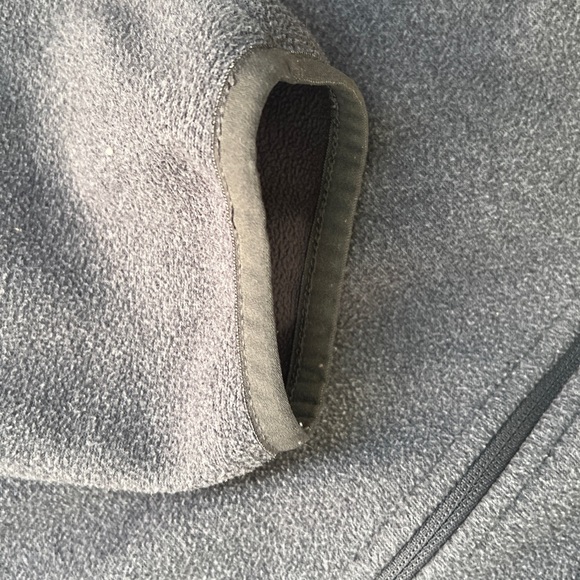 The North Face Men’s  Gray Jacket Full Zip 100% Polyester Size Large L - Picture 6 of 8